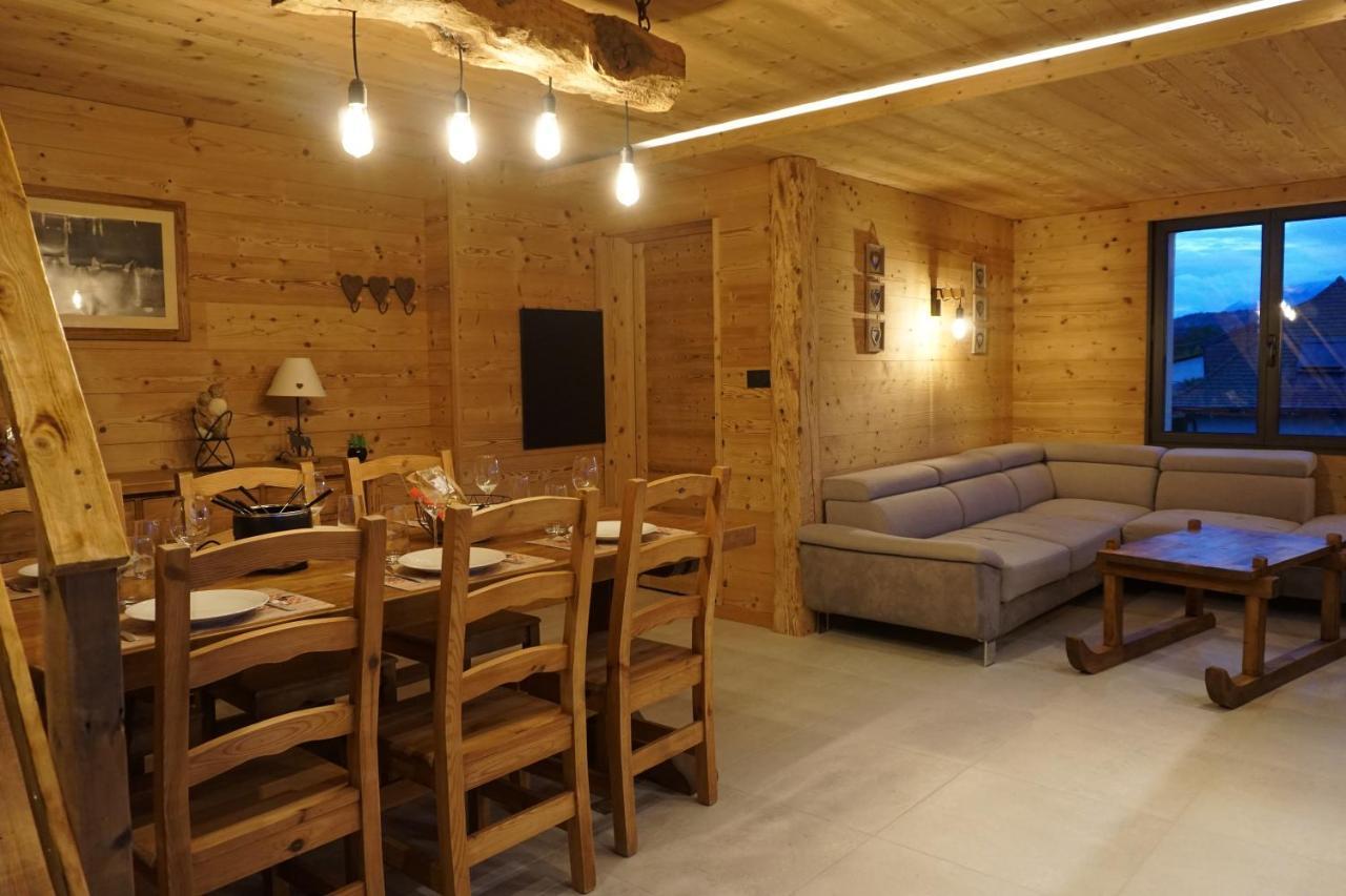 Le Chamois, Chez Le Charpentier D'Antan, La Chaleur Du Bois, Le Calme De La Campagne Apartment Epagny Metz-Tessy Bagian luar foto
