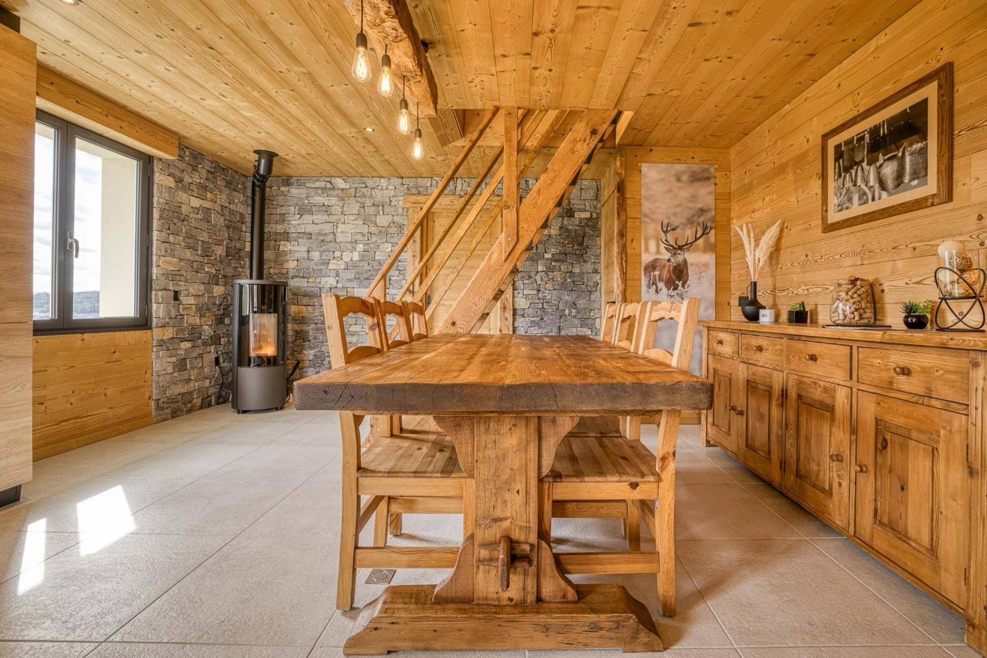 Le Chamois, Chez Le Charpentier D'Antan, La Chaleur Du Bois, Le Calme De La Campagne Apartment Epagny Metz-Tessy Bagian luar foto