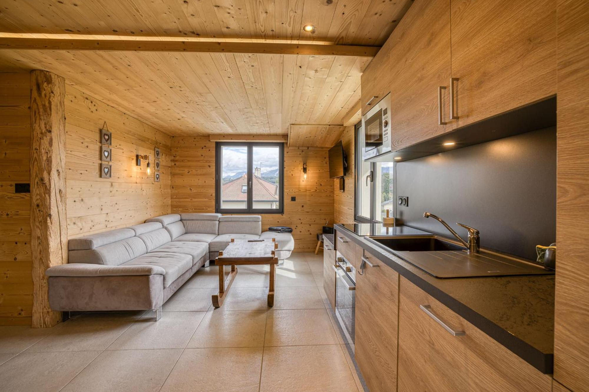 Le Chamois, Chez Le Charpentier D'Antan, La Chaleur Du Bois, Le Calme De La Campagne Apartment Epagny Metz-Tessy Bagian luar foto